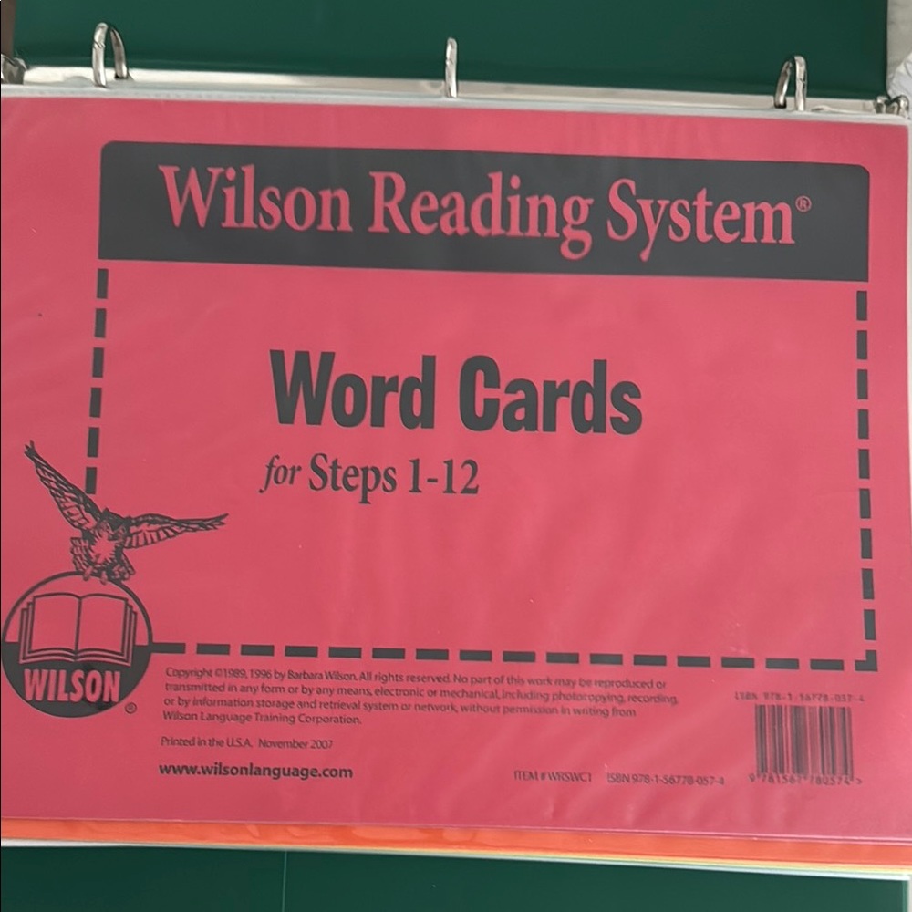 Wilson Reading System Complete Set
